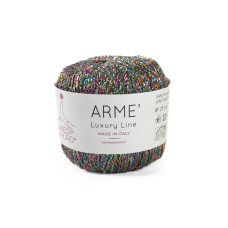 1500 Пряжа Laines du Nord Arme, 25г - 250м, мультіколор, 59% металевий поліестер, 41% поліамід
