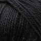 1500 Пряжа Lana Gatto Vip, 50г - 200м, чорний, 80% вовна меринос екстрафайн, 20% кашемір
