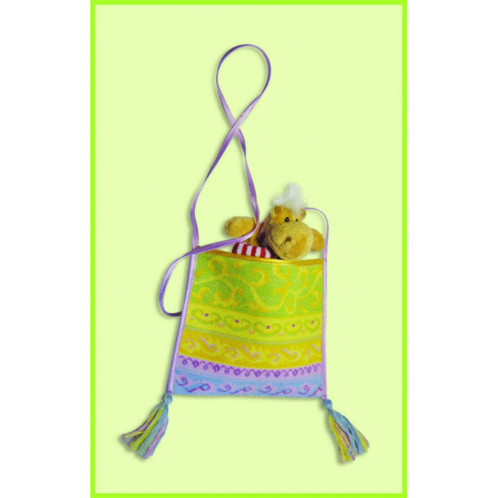 СТ-09 Дитяча сумочка. Чарівна Мить. Набір для вишивання в змішаній техніці (бісер+нитки). АКЦІЯ(Знятий з виробництва)