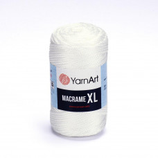 154 Пряжа Macrame XL 250гр - 130м (білий). Yarnart