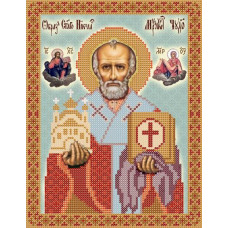 РИП-016 Святий Миколай, архієпископ Мир Лікійських, чудотворець. Марічка. Схема на тканини для вышивани