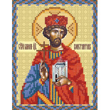 РИП-5030 Святий РавноАпостол Цар Костянтин. Марічка. Схема на тканині для вишивання бісером