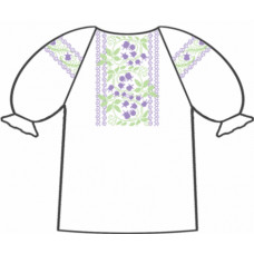 159-12-09 Сорочка для девочек под вышивку короткий рукав (34 размер). Чарівна Мить. Вышиванки