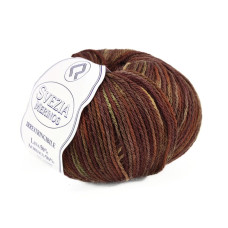 16 Пряжа Campolmi Filati Svezia Fantasie, 100г - 250м, мультіколор, 50% вовна, 25% акрил