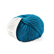 16 Пряжа Laines du Nord Aran Tweed, 50г - 90м, блакитний, 30% альпака файн, 50% вовна, 20% віскоза