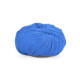 16 Пряжа Laines du Nord Baby Soft, 50г - 135м, темно-блакитний, 50% бавовна органічна, 50% cоєві волокна