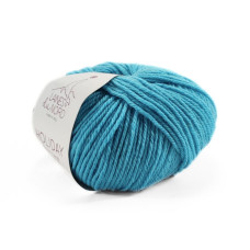 16 Пряжа Laines du Nord Holiday, 50г - 125м, лазурний, 70% вовна, 30% акрил