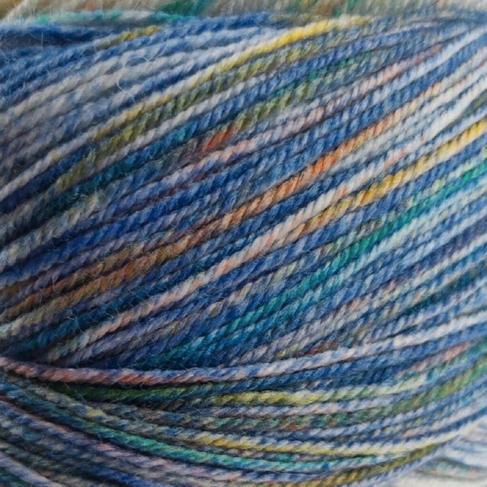16 Пряжа Laines du Nord Paint Gradient Sock, 100г - 420м, різнокольоровий, 75% вовна, 25% нейлон