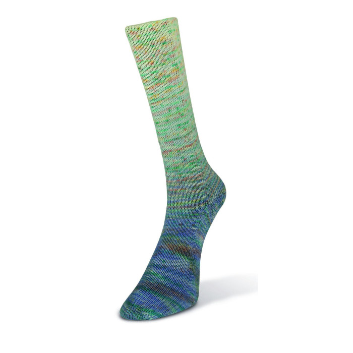 16 Пряжа Laines du Nord Paint Gradient Sock, 100г - 420м, різнокольоровий, 75% вовна, 25% нейлон