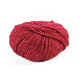 16 Пряжа Laines du Nord Silky Wool, 50г - 100м, бордовий, 80% вовна, 20% шовк