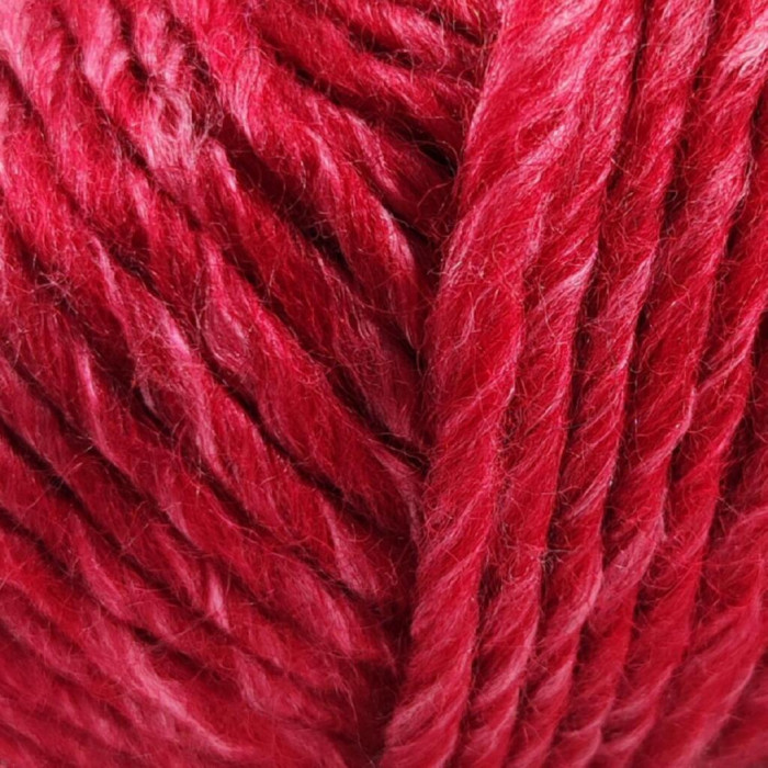 16 Пряжа Laines du Nord Silky Wool, 50г - 100м, бордовий, 80% вовна, 20% шовк