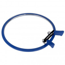 160-1/сині П`яльця Nurge пружинні для вишивання і штопання, діаметр 195 мм, товщина 7,7 мм. Nurge