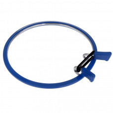 160-2/сині П`яльця Nurge пружинні для вишивання і штопання, діаметр широкий 126 мм ,товщина 5 мм Nurge