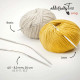161-2/4-26 Addi Спиці кругові CraSyTrio long 4  мм - 26 см, латунь