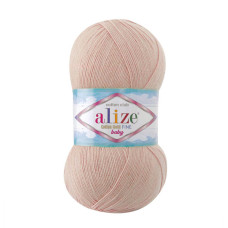 161 Пряжа Cotton Gold Fine Baby 100г-470мм (пудрово-рожевий). Alize