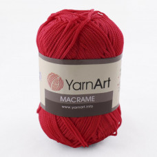 163 Пряжа Macrame 90гр - 130м (Красный) YarnArt
