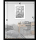 Фоторамка дерев'яна 40х50 багет: DL1805-01 Чорний (з акриловим склом 1.5мм, двп) EmojiFrame