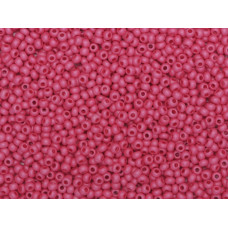 16697 matt 10/0 чеський бісер Preciosa, 5 г, світло-малиновий, непрозорий крейдяний глазурований матовий