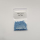 16736 10/0 чеський бісер Preciosa, 5 г, блакитний, непрозорий крейдяний перламутровий