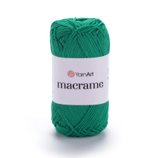 168 Пряжа Macrame  90гр-130м (смарагдовий). YarnArt