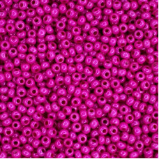 16A26 10/0 чеський бісер Preciosa, 5 г, рожевий, непрозорий крейдяний інтенсивний колір