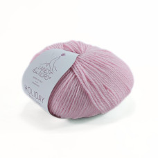 17 Пряжа Laines du Nord Holiday, 50г - 125м, світло-рожевий, 70% вовна, 30% акрил