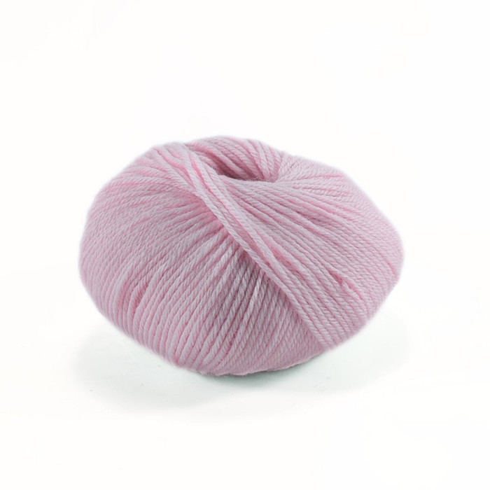 17 Пряжа Laines du Nord Holiday, 50г - 125м, світло-рожевий, 70% вовна, 30% акрил