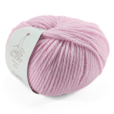 17 Пряжа Laines du Nord Twist, 100г - 125м, світло-рожевий, 70% вовна, 30% акрил