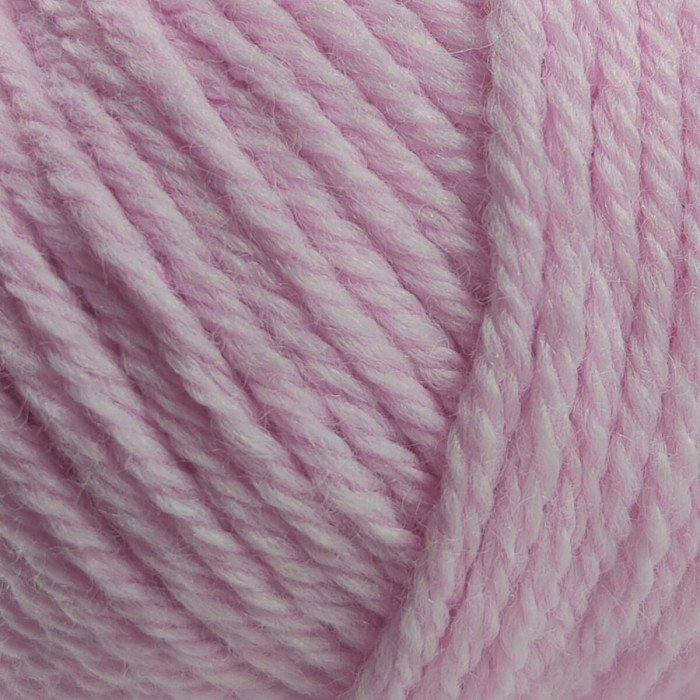 17 Пряжа Laines du Nord Twist, 100г - 125м, світло-рожевий, 70% вовна, 30% акрил