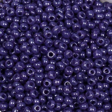 17128 10/0 чеський бісер Preciosa, 5 г, фіолетовий, непрозорий алебастровий глянцевий