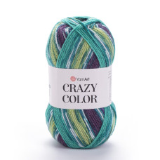 178 Пряжа Crazy Color, 100гр-260м (Різнокольоровий). YarnArt