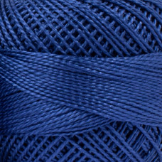179 Муліне Art. 87 Pearl Cotton Luca-S, бавовна, 10 г, 80 м, колір темно-синій