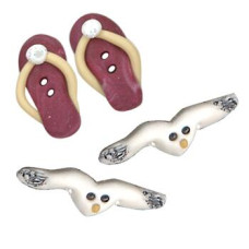 17WINBP47(LFT444) Button Pack Комплект ґудзиків - Beach Bounty Stoney Creek