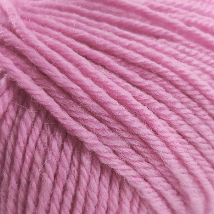 18 Пряжа Laines du Nord Holiday, 50г - 125м, рожевий, 70% вовна, 30% акрил