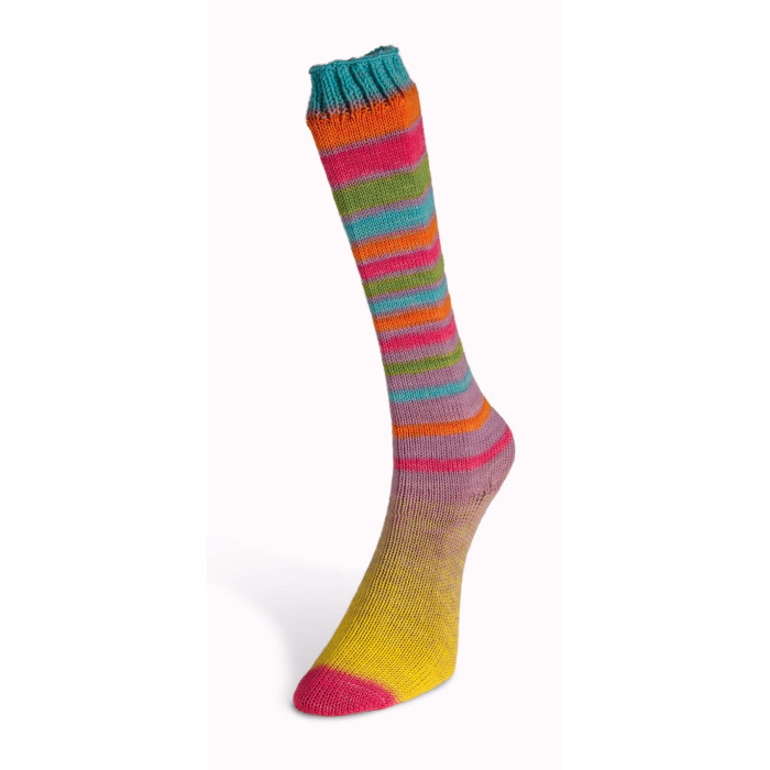 18 Пряжа Laines du Nord Infinity Sock, 100г - 420м, різнокольоровий, 75% вовна, 25% нейлон