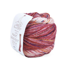 18 Пряжа Laines du Nord Paint Gradient Sock, 100г - 420м, різнокольоровий, 75% вовна, 25% нейлон