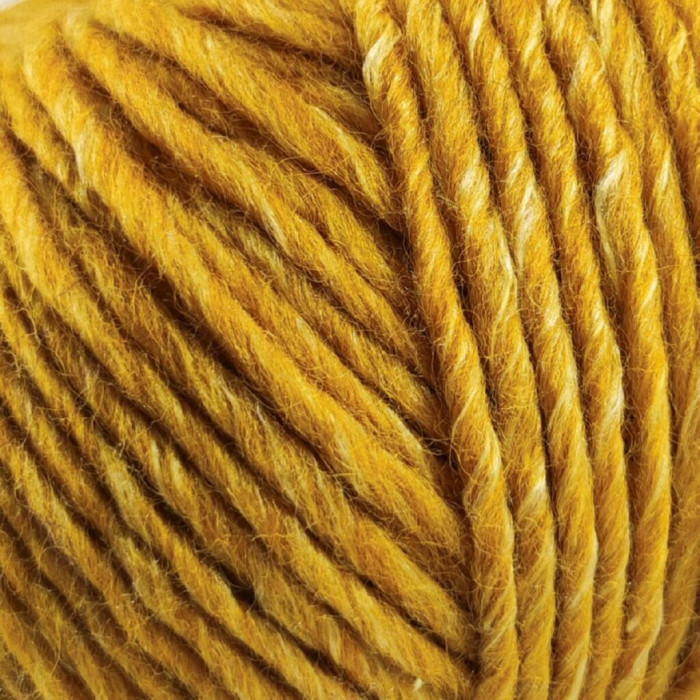 18 Пряжа Laines du Nord Silky Wool, 50г - 100м, медовий, 80% вовна, 20% шовк