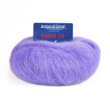 180 Пряжа Tropical Lane Paris 70, 40г - 120м, бузковий, 70% кід мохер, 30% акрил