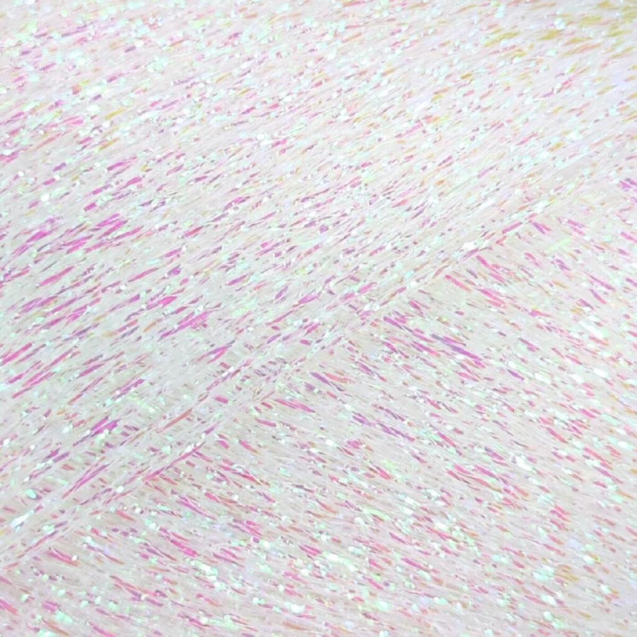 1800 Пряжа Laines du Nord Arme, 25г - 250м, білий, 59% металевий поліестер, 41% поліамід