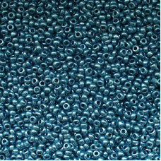 18336 10/0 чеський бісер Preciosa, 5 г, синій, кристальний металік