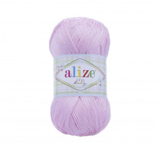 185 Пряжа Diva Baby 100гр - 350м (Світло-рожевий) Alize(Знятий з виробництва)