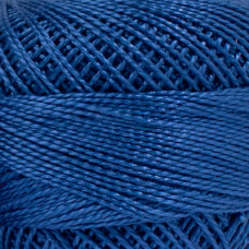 186 Муліне Art. 87 Pearl Cotton Luca-S, бавовна, 10 г, 80 м, колір королевский синій