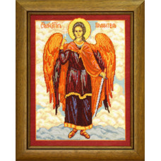 BP03 Образ Святого АнгелаХранителя. Чарівниця. Набор для вышивания нитками на канве с нанесенным р