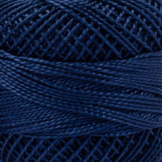 188 Муліне Art. 87 Pearl Cotton Luca-S, бавовна, 10 г, 80 м, колір морской синій