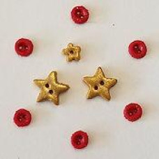 18SUMBP22(LFT689) Button Pack Комплект ґудзиків - Coastal Holiday Lighthouse Stoney Creek