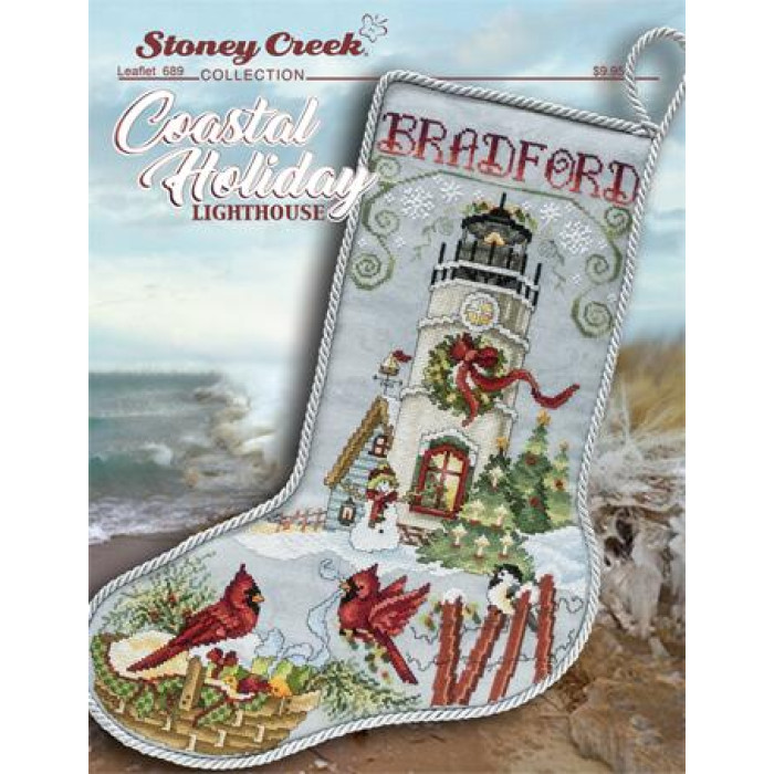18SUMBP22(LFT689) Button Pack Комплект ґудзиків - Coastal Holiday Lighthouse Stoney Creek