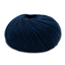 19 Пряжа Laines du Nord Soft Lino, 50г - 135м, темно-синій, 80% льон, 20% бавовна