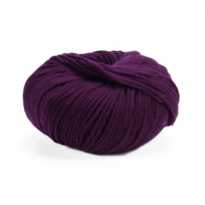 19004 Пряжа Lana Gatto Super Soft, 50г - 125м, баклажановий, 100% меринос екстрафайн