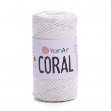 1901 Пряжа Coral 200гр - 200м (білий). YarnArt