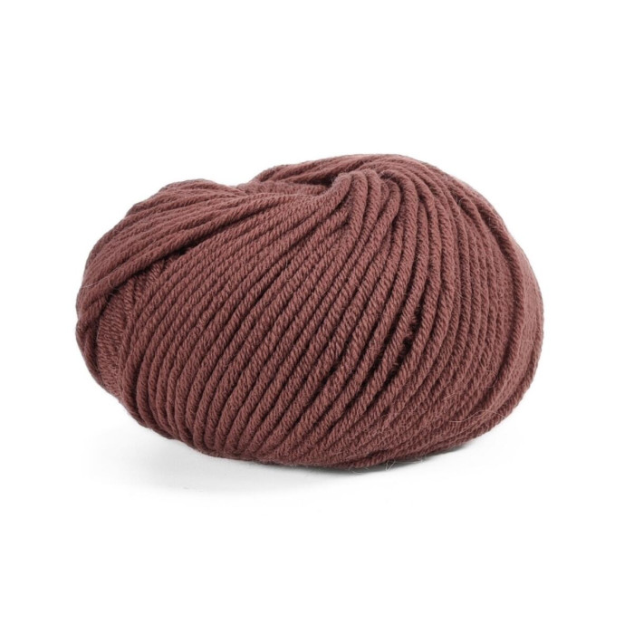 19034 Пряжа Lana Gatto Maxi Soft, 50г - 90м, коричневий, 100% меринос екстрафайн